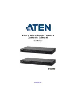 Preview for 1 page of ATEN CS19208 User Manual