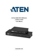 ATEN CS72D User Manual preview