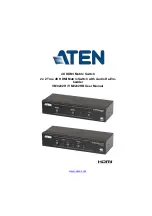 Предварительный просмотр 1 страницы ATEN HDMI VM0202HB User Manual