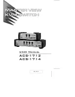 ATEN Master View ACS-1712 User Manual preview