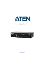 Preview for 1 page of ATEN PE4104G User Manual