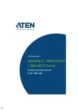 ATEN SN0108CO User Manual предпросмотр