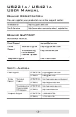 Предварительный просмотр 3 страницы ATEN US221A User Manual