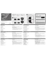 ATEN VanCryst VE801 Quick Start Manual preview