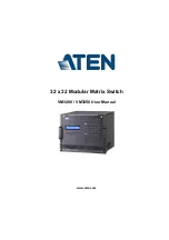 Предварительный просмотр 1 страницы ATEN VanCryst VM3200 User Manual