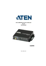 ATEN VC182 User Manual preview