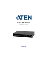 Preview for 1 page of ATEN VC486 User Manual