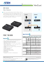 ATEN VE150A Specification preview