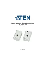 ATEN VE157 User Manual предпросмотр