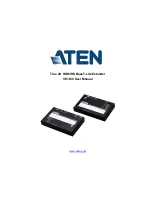 ATEN VE1830 User Manual preview