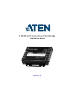 Предварительный просмотр 1 страницы ATEN VE2812R User Manual