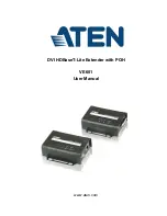 ATEN VE601 User Manual предпросмотр