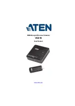 Preview for 1 page of ATEN VE819 User Manual