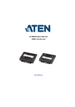 Preview for 1 page of ATEN VE883 User Manual