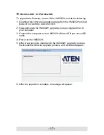 Предварительный просмотр 17 страницы ATEN VM0202H User Manual