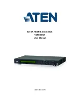 ATEN VM0808HA User Manual предпросмотр