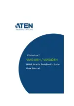 ATEN VM5404H User Manual preview