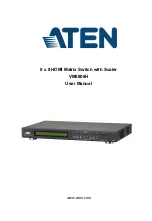 ATEN VM5808H User Manual предпросмотр