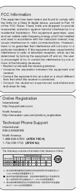 Preview for 8 page of ATEN VS0108H User Manual