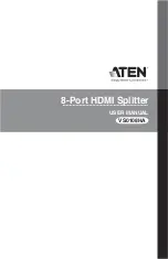 Preview for 1 page of ATEN VS0108HA User Manual