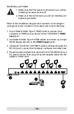 Preview for 10 page of ATEN VS0108HA User Manual