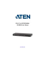 Предварительный просмотр 1 страницы ATEN VS0108HB User Manual