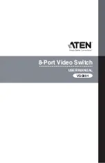 Preview for 1 page of ATEN VS0801 User Manual