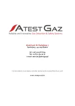 Предварительный просмотр 48 страницы Atest Gaz Alpa EcoDet XT User Manual