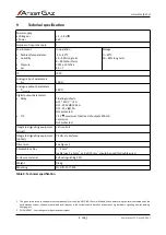 Предварительный просмотр 12 страницы Atest Gaz Alpa MOD LED1 User Manual