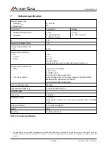 Предварительный просмотр 14 страницы Atest Gaz Alpa MOD LED8 User Manual