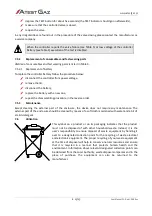 Предварительный просмотр 13 страницы Atest Gaz Control V User Manual