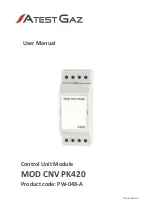 Предварительный просмотр 1 страницы Atest Gaz MOD CNV PK420 User Manual