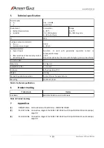 Предварительный просмотр 9 страницы Atest Gaz MOD CNV PK420 User Manual