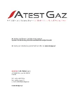 Preview for 2 page of Atest Gaz PW-033-B User Manual