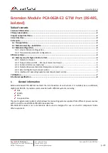 Preview for 40 page of Atest Gaz PW-072-A User Manual