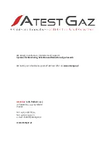 Предварительный просмотр 2 страницы Atest Gaz SmArtGas 4 User Manual