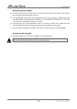 Preview for 3 page of Atest Gaz Teta Gas Manual Book