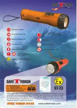 Предварительный просмотр 3 страницы Atex SAFETORCH ST-23 User Manual