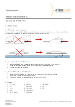 Предварительный просмотр 7 страницы atexLICHT AT.AR.D021.846.0/0 Product Manual