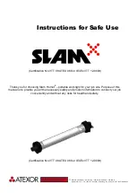 Atexor Slam Hornet 1 LED A Instructions For Safe Use preview