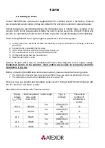 Preview for 12 page of Atexor Slam Hornet 1 LED A Instructions For Safe Use