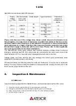 Preview for 13 page of Atexor Slam Hornet 1 LED A Instructions For Safe Use