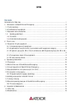 Preview for 3 page of Atexor Slam Hornet Emergency 18+40W Instructions For Safe Use