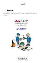 Preview for 16 page of Atexor Slam Hornet Emergency 18+40W Instructions For Safe Use