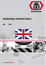 Предварительный просмотр 47 страницы ATH-Heinl 7226 Operating Instructions Manual