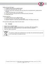 Preview for 29 page of ATH-Heinl 7256 Operating Instructions Manual