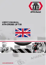 ATH-Heinl ATH-CROSS LIFT 50 User Manual preview