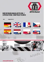 ATH-Heinl ATH-Single Lift 12P Operating Instructions Manual preview