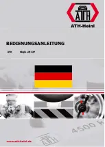 Preview for 3 page of ATH-Heinl ATH-Single Lift 12P Operating Instructions Manual