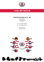 Preview for 61 page of ATH-Heinl Cross Lift 35 OG User Manual